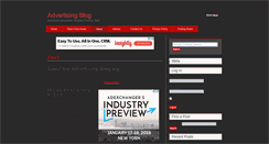 Desktop Screenshot of advertising-blog.org